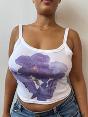 Laila Textiles - Orchid Tank (L-2X)