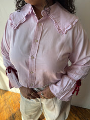 Grandpa's Shirts - Pink Lily Shirt (1X)