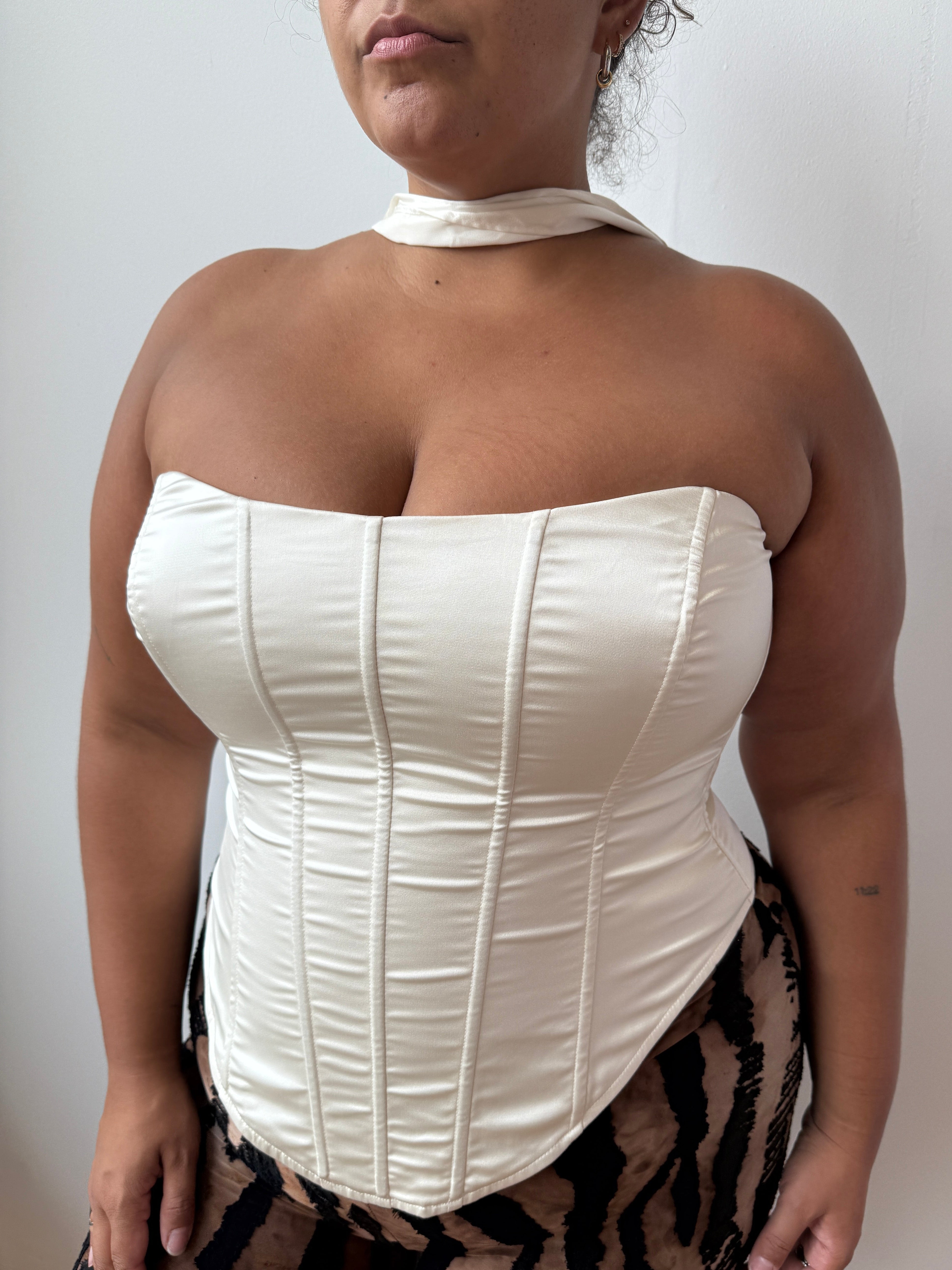 GIA/irl - Emma Corset Top & Scarf (XL-4X)