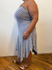 Cueva - Odette Dress in Polka Dot (XL-4X)