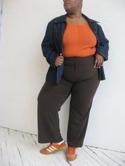 Vintage - Brown Trouser Pant (2X)