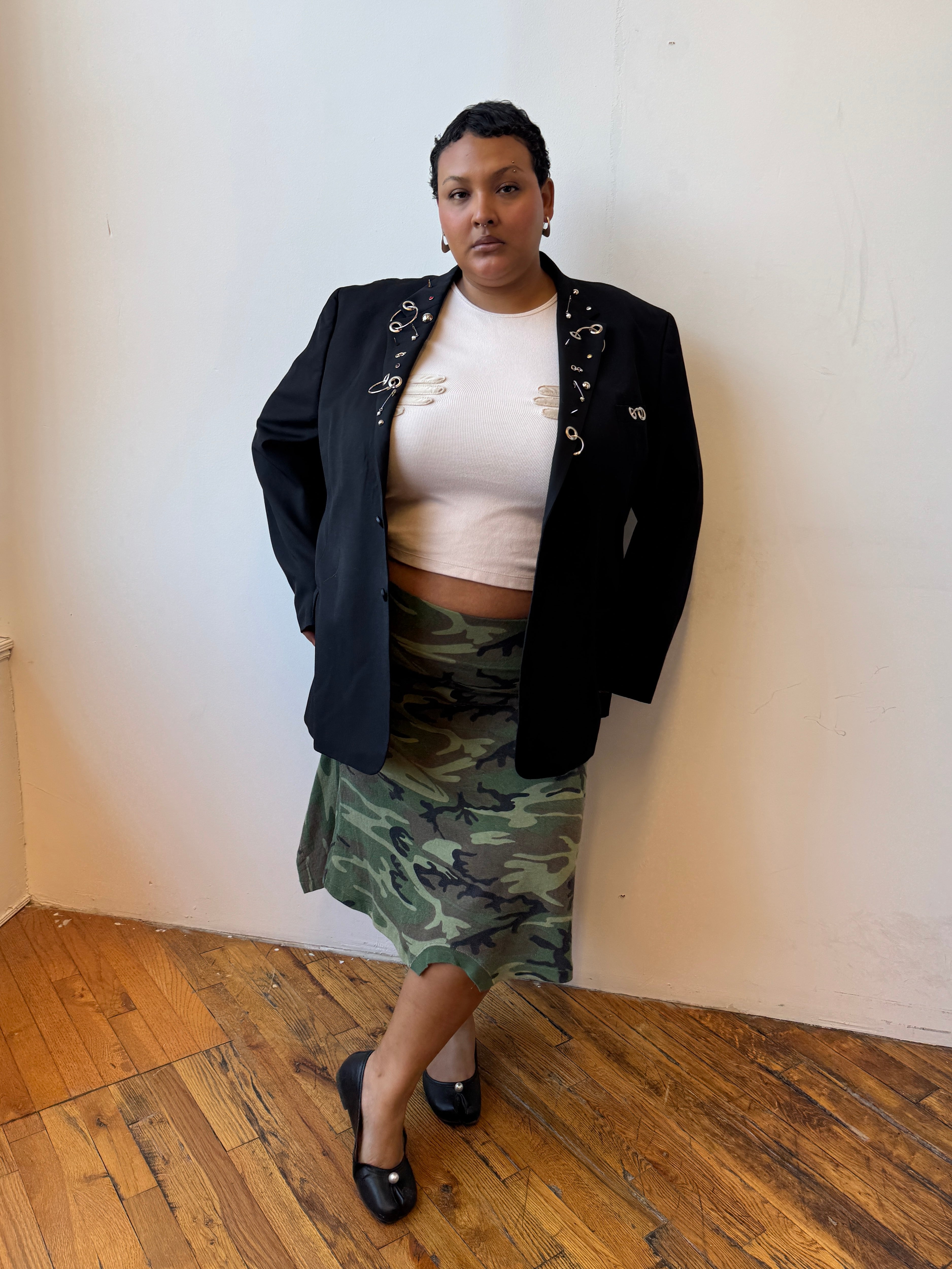Shop Journal x BRZ - Black Embellished Blazer (3X)