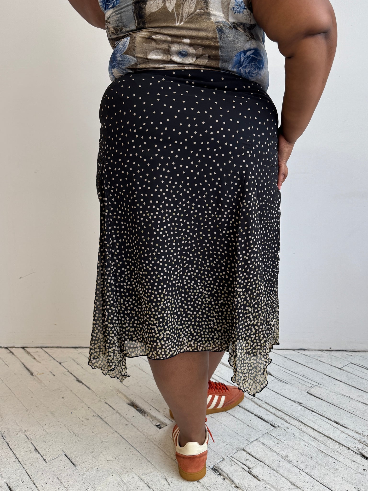 Vintage - Polka Dot Skirt (2X)