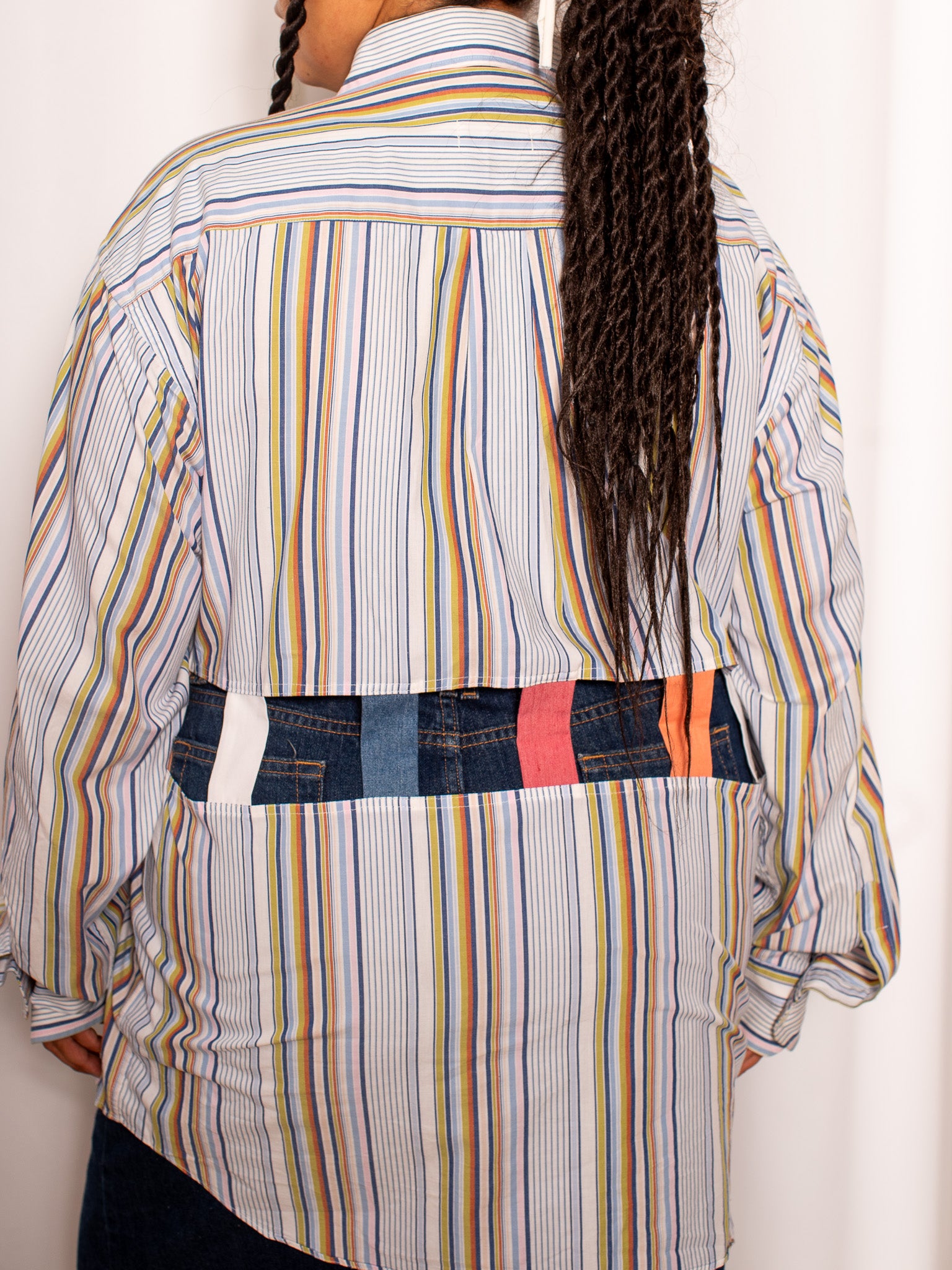 Laurs Kemp x BRZ - Striped Lattice Shirt