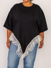 Shop Journal - Black Negligee Tee