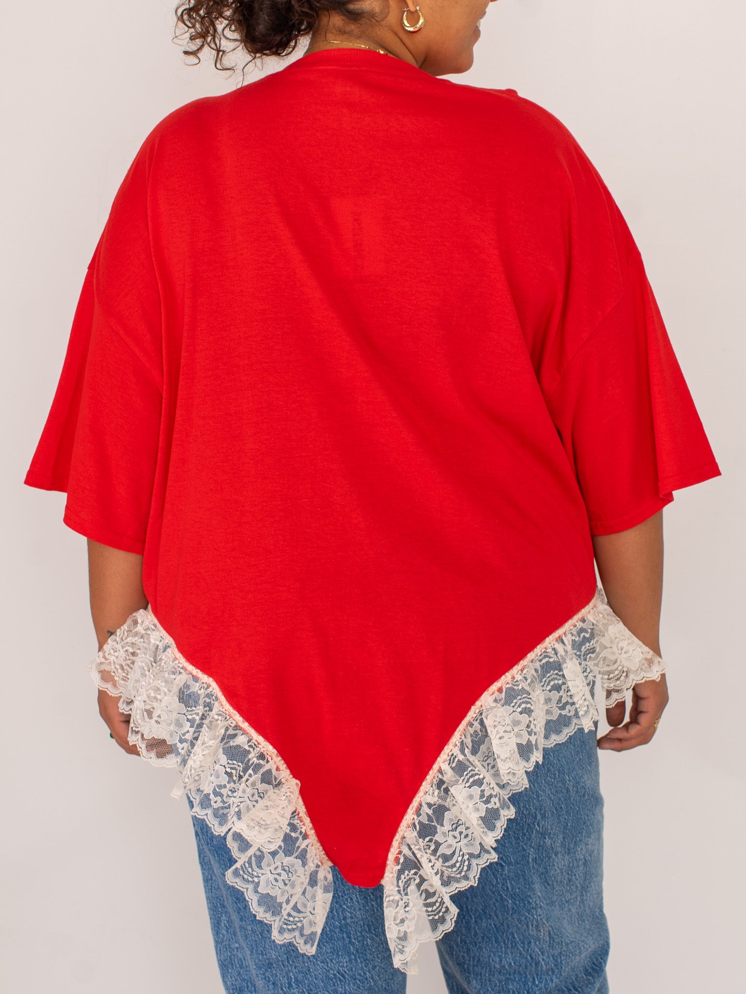 Shop Journal - Red Negligee Tee (4X + 5X)
