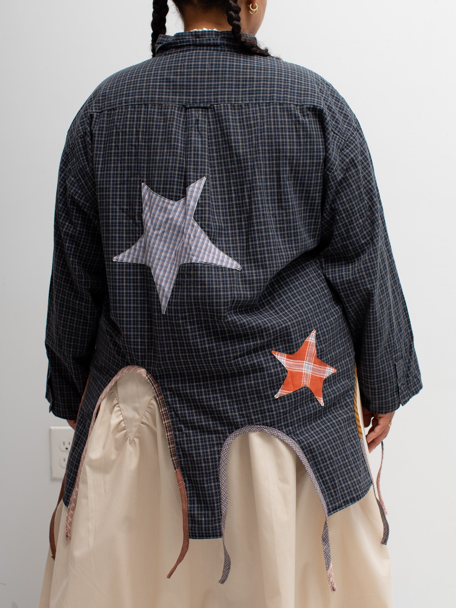 Tiberi x BRZ - Dark Gray Reworked Star Shirt (2X)