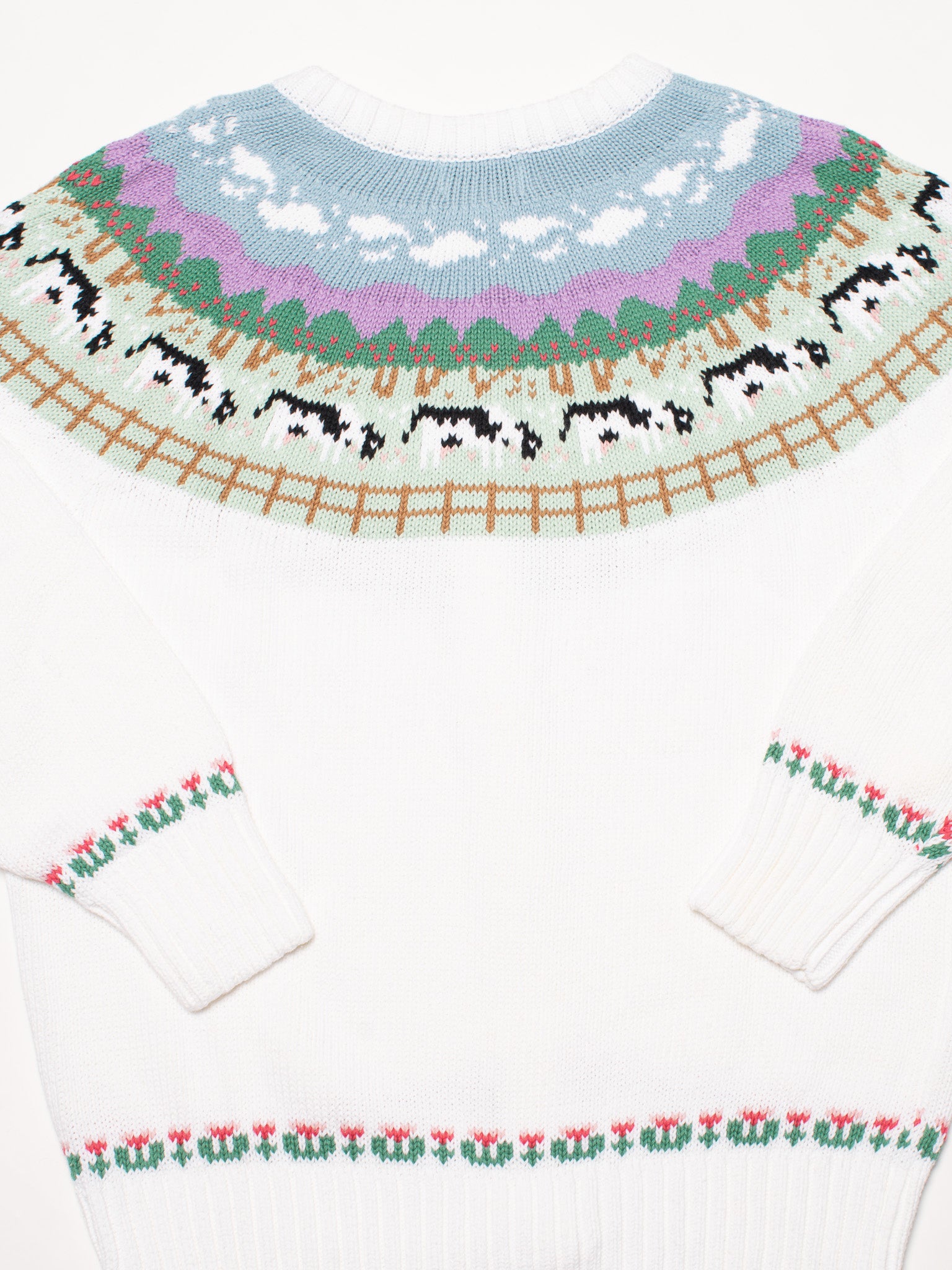 Peaceful Cow Cardigan (L/XL)