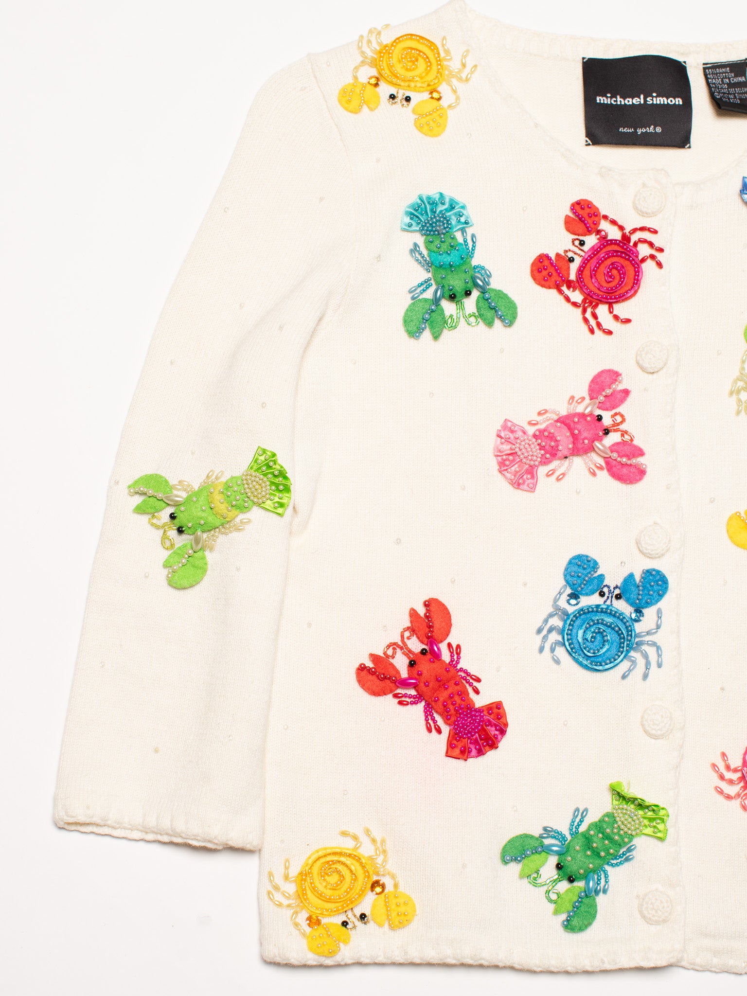 Michael Simon Rainbow - Shellfish Sweater (S/M)