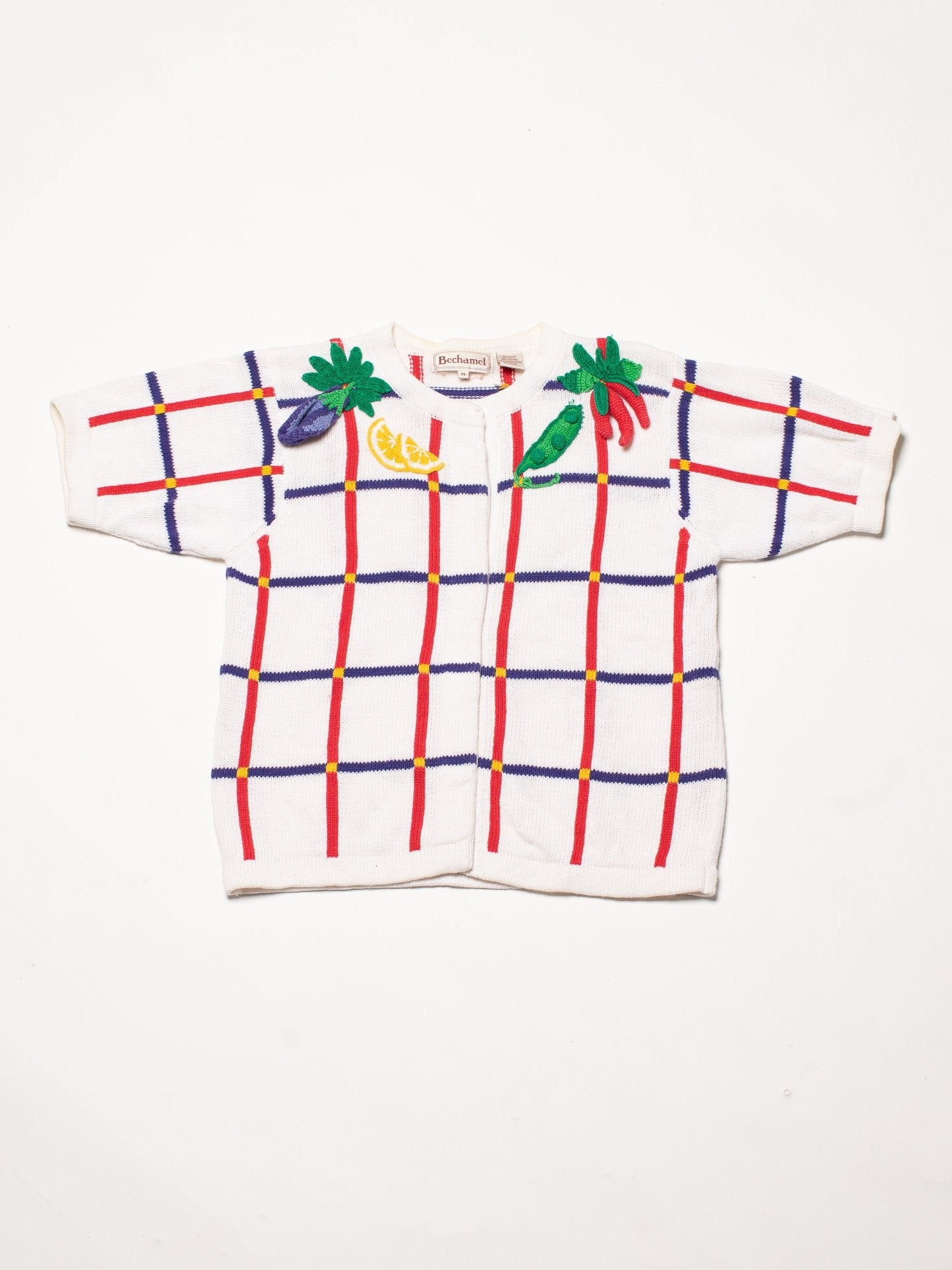 Bechamel Checkerboard Veggie Sweater (M/L)