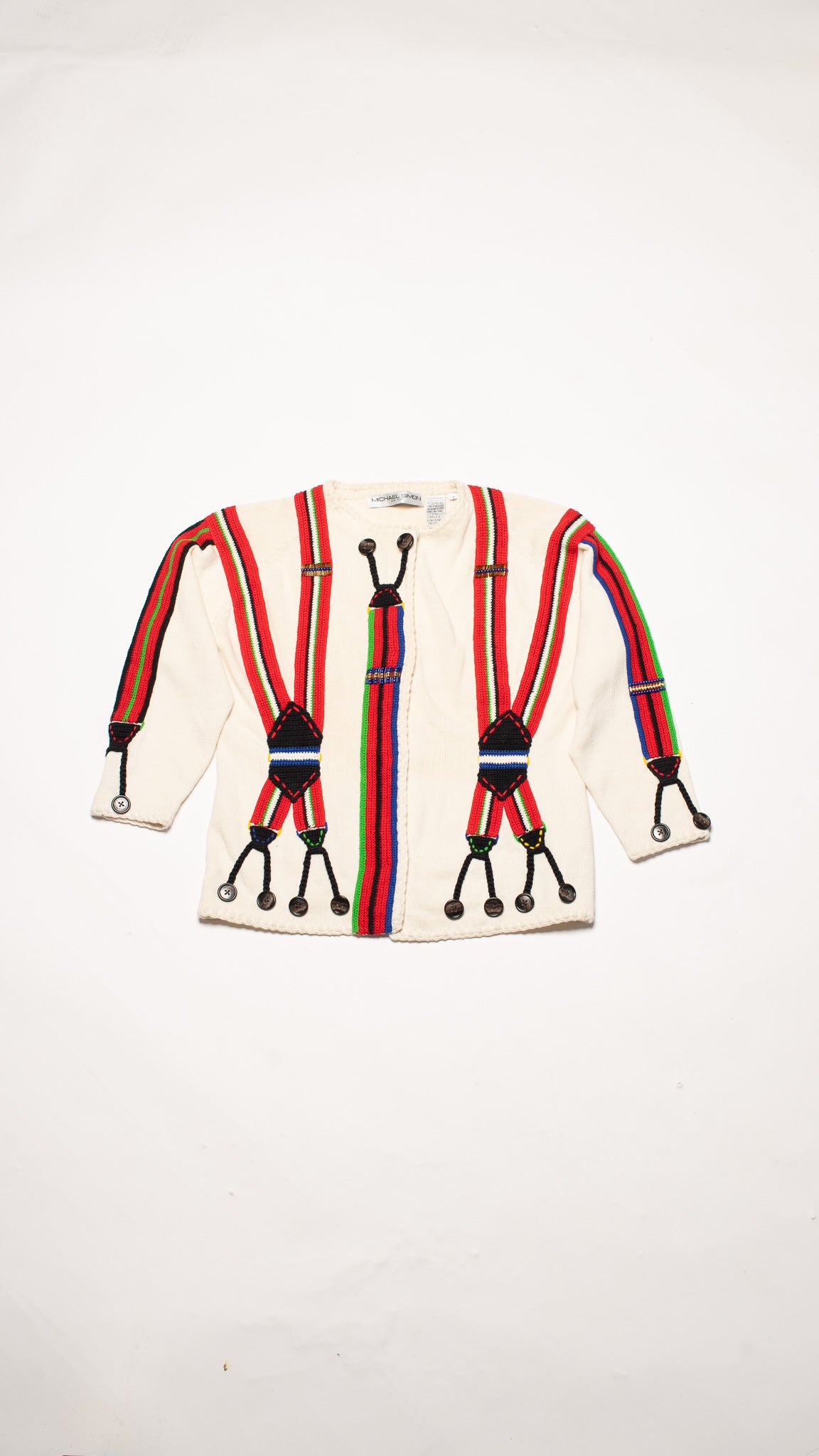 Michael Simon - Suspenders Sweater (L/XL)