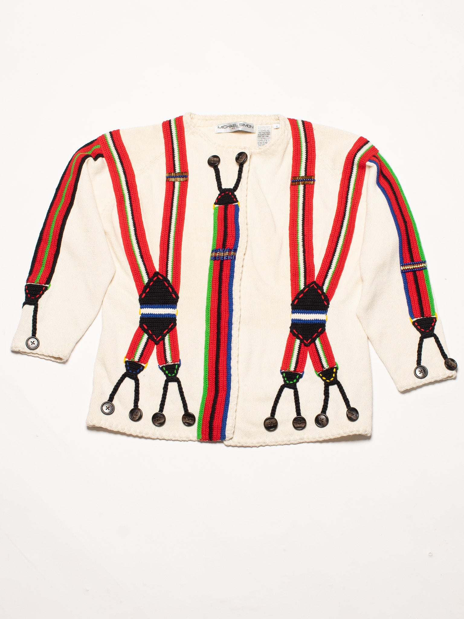 Michael Simon - Suspenders Sweater (L/XL)