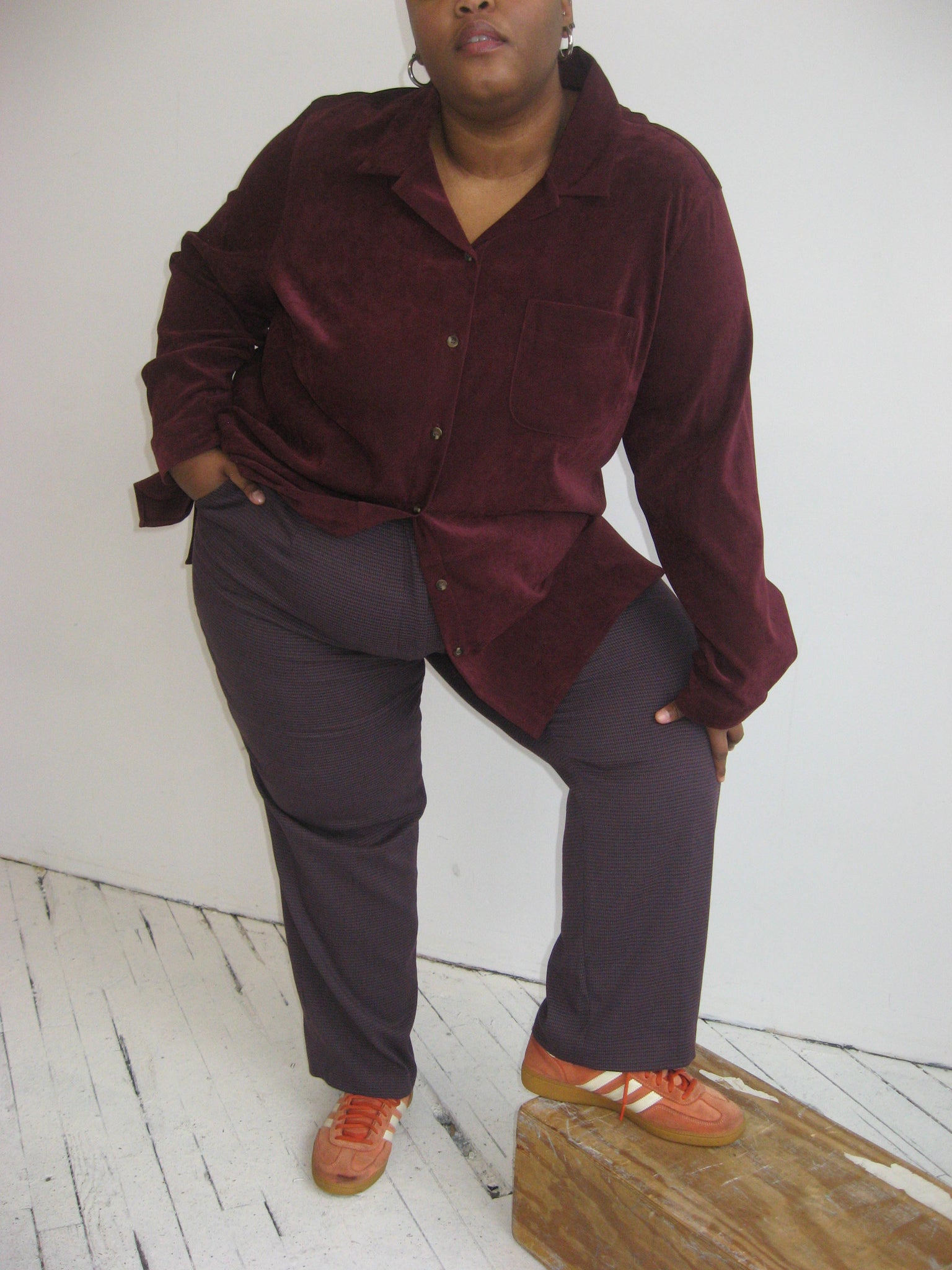 Vintage - Purple Slacks (2X/3X)