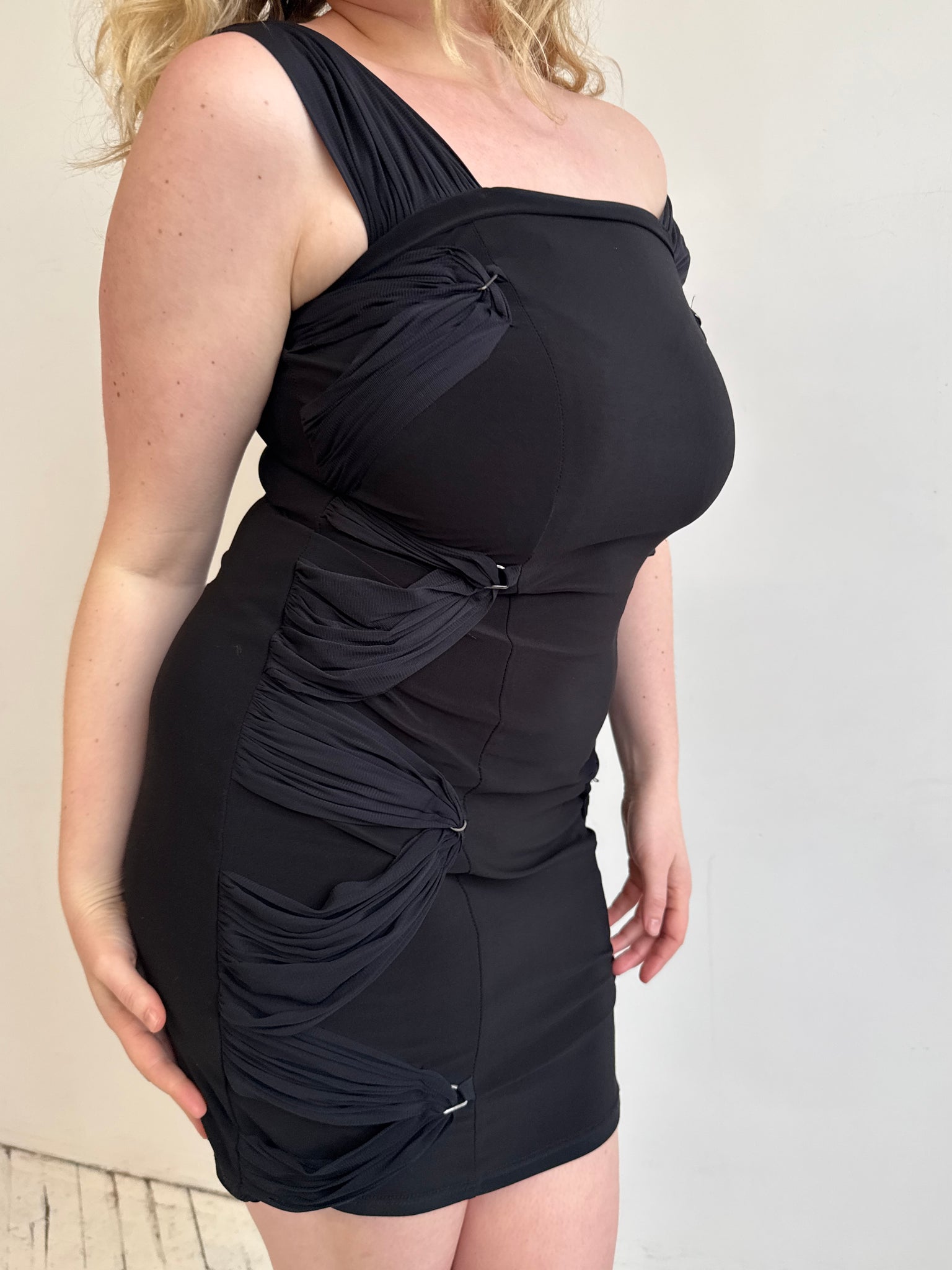 Italian Vintage - Lil Black Dress (L)