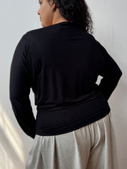 Em & May Enya Top - Black