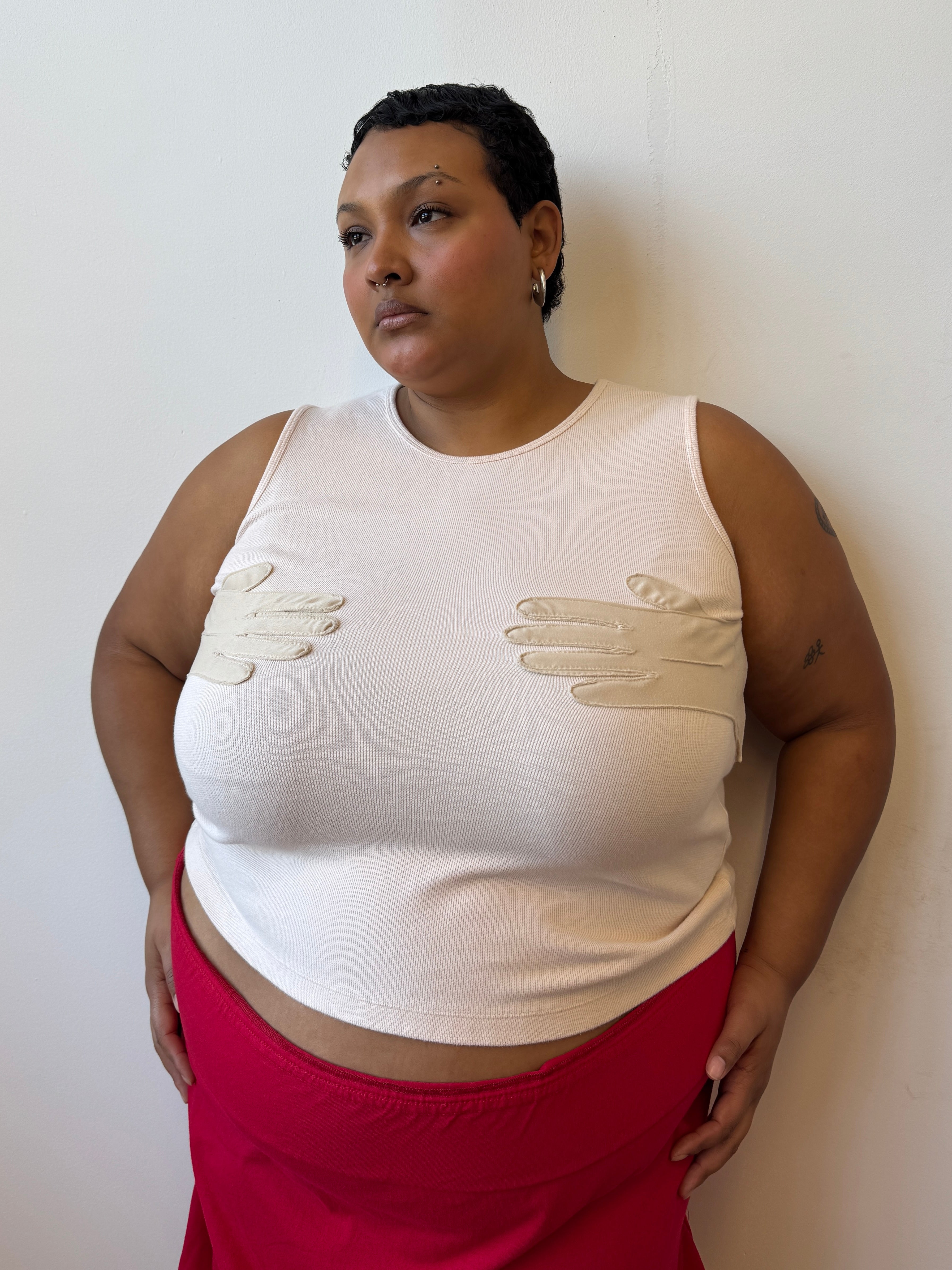 Laurs Kemp - Creme Glove Tank (1X/2X)