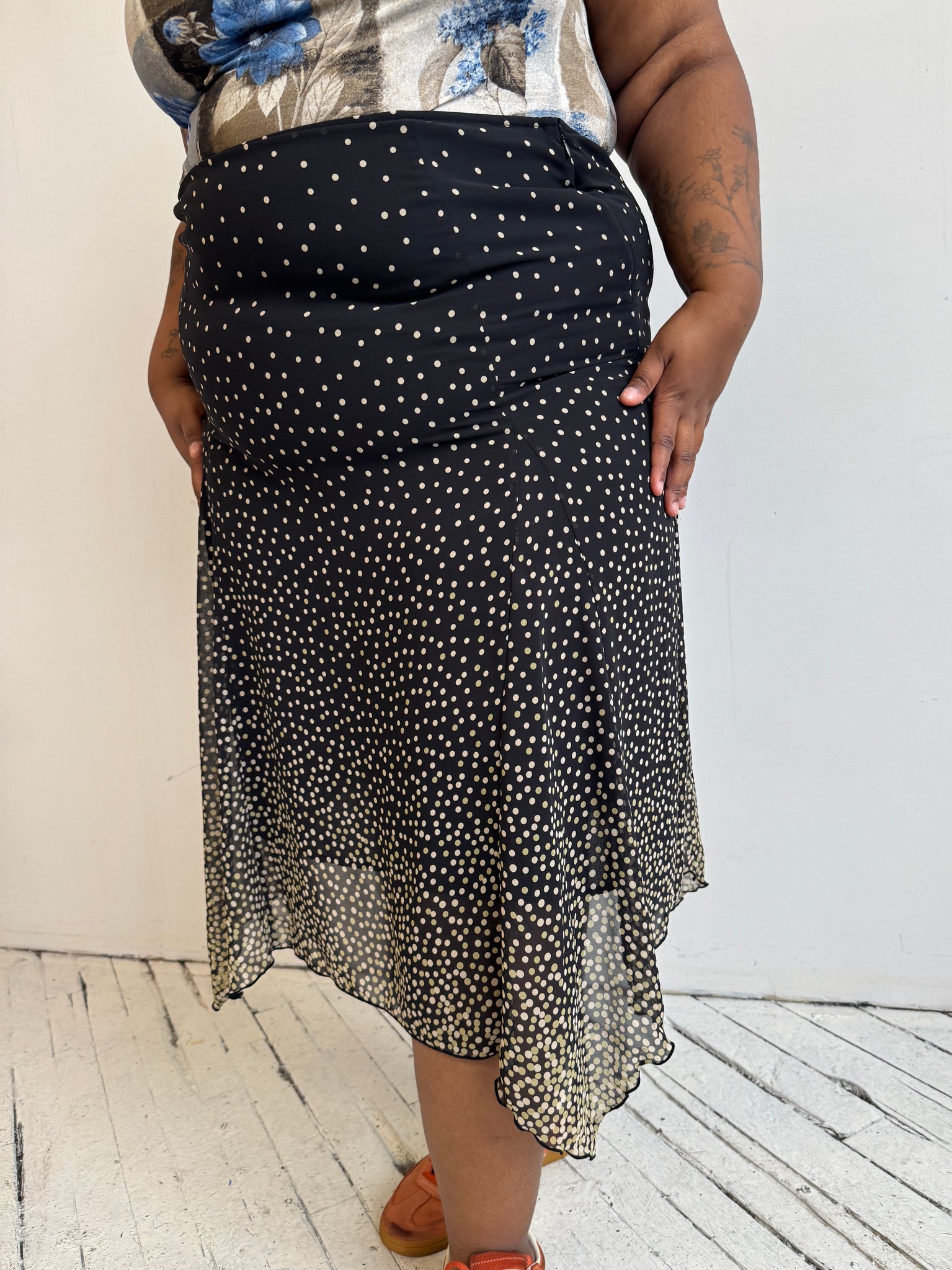 Vintage - Polka Dot Skirt (2X)