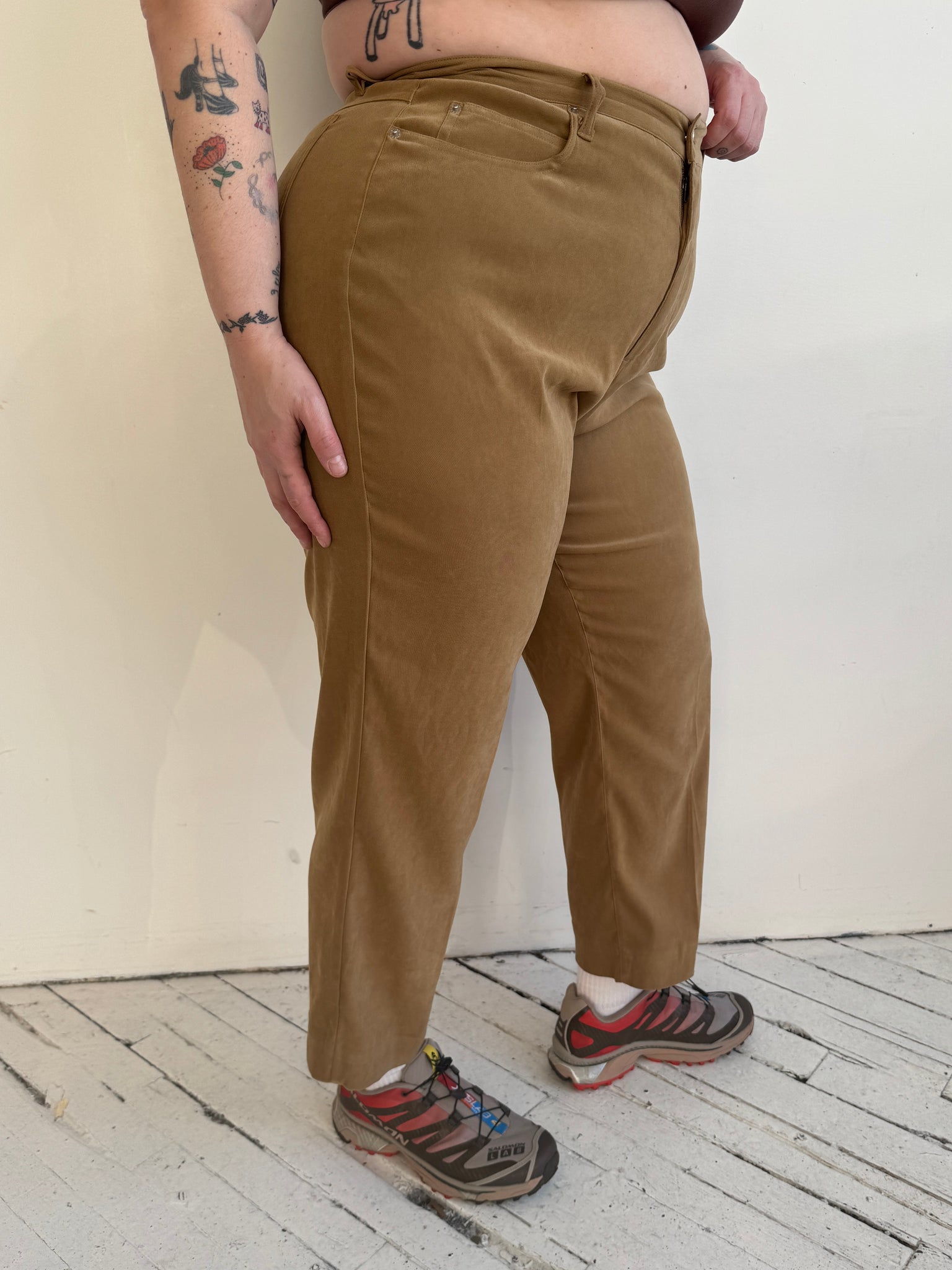 Vintage - Camel Slacks (XL/1X)