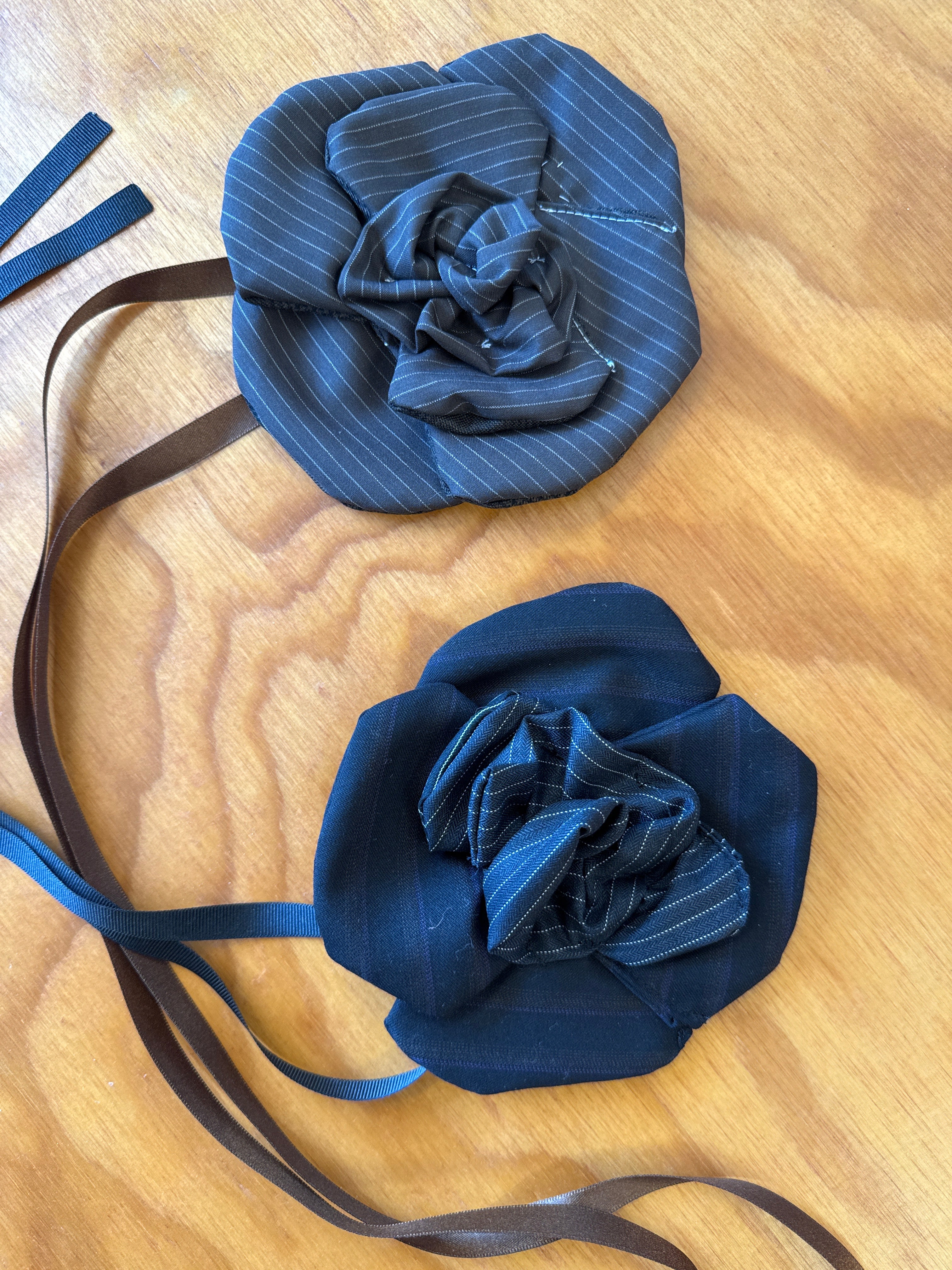 Grandpa’s Shirts - Pinstripe Brooches