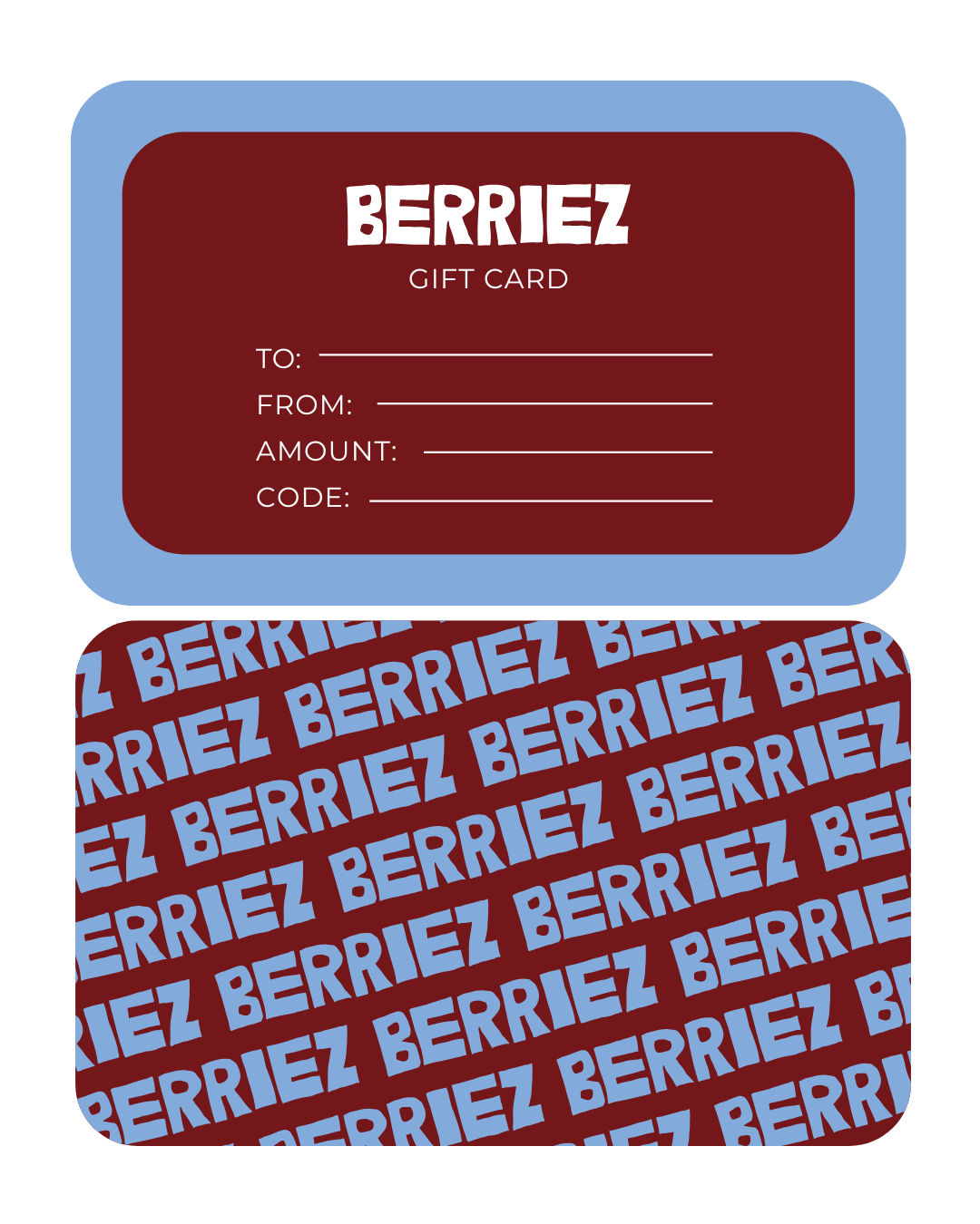 Berriez Gift Card