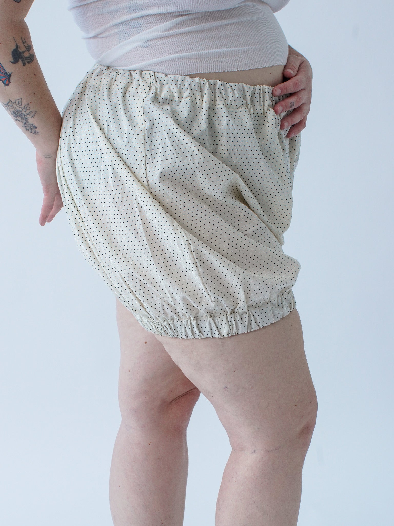 makmak - Black Cream Polka Dot Bloomers