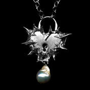 My Dearest World - Heart Padlock Collar