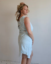 Alayna Roe - Baby Blue Scrap Dress (L/XL)