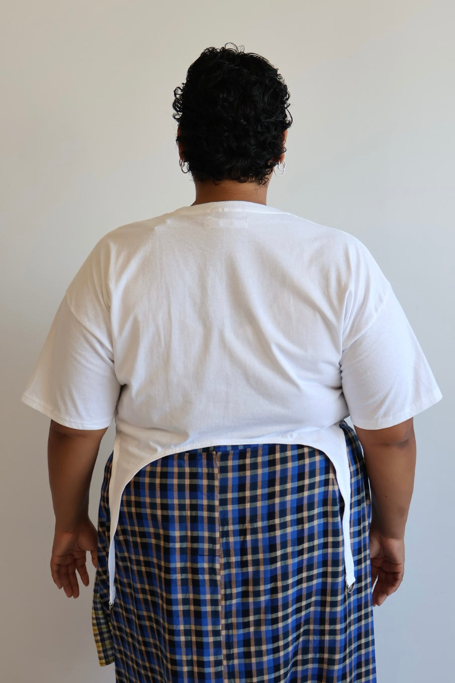 Shop Journal - White Garter Tee (XL + 2X)