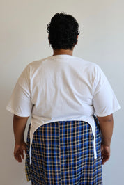 Shop Journal - White Garter Tee (XL + 2X)