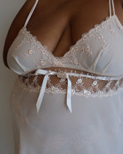 Vintage - Baby Pink Slip Top (2X)