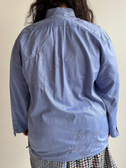 Tiberi x BRZ - Blue Star Seam Shirt (1X)