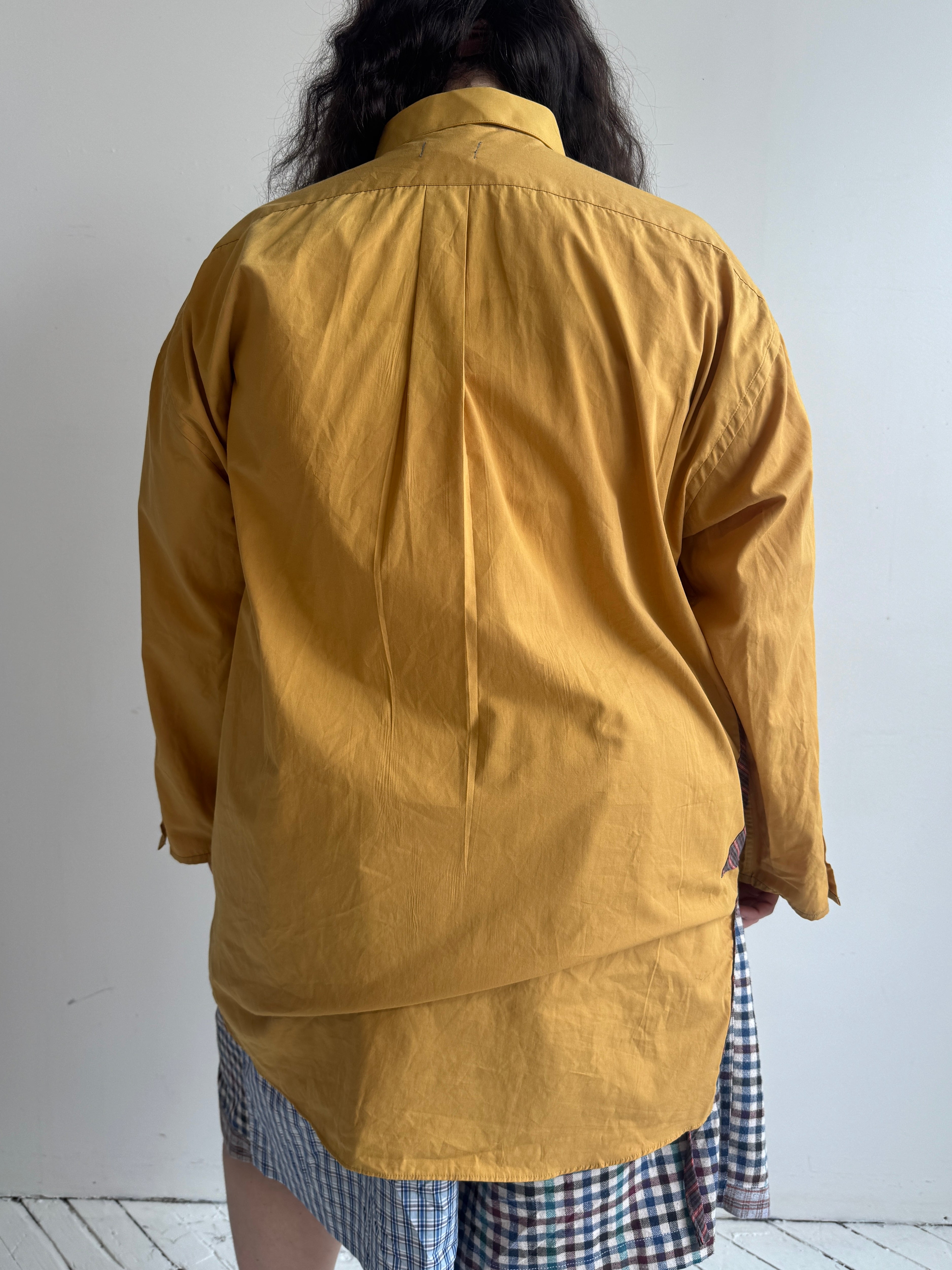 Tiberi x BRZ - Yellow Half Cutout Shirt (3X)