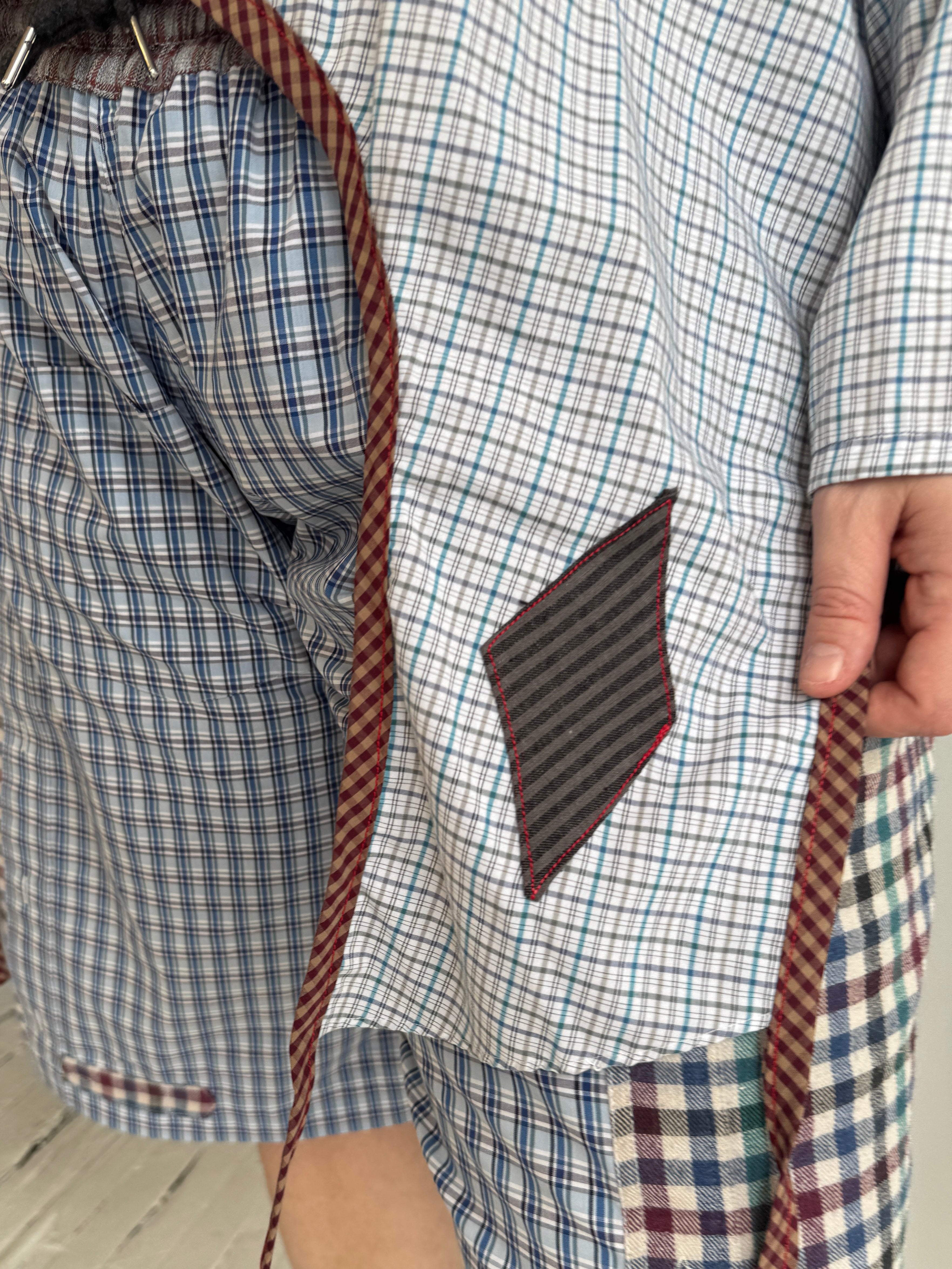 Tiberi x BRZ - Plaid Diamond Shirt (3X)