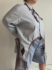 Tiberi x BRZ - Plaid Diamond Shirt (3X)