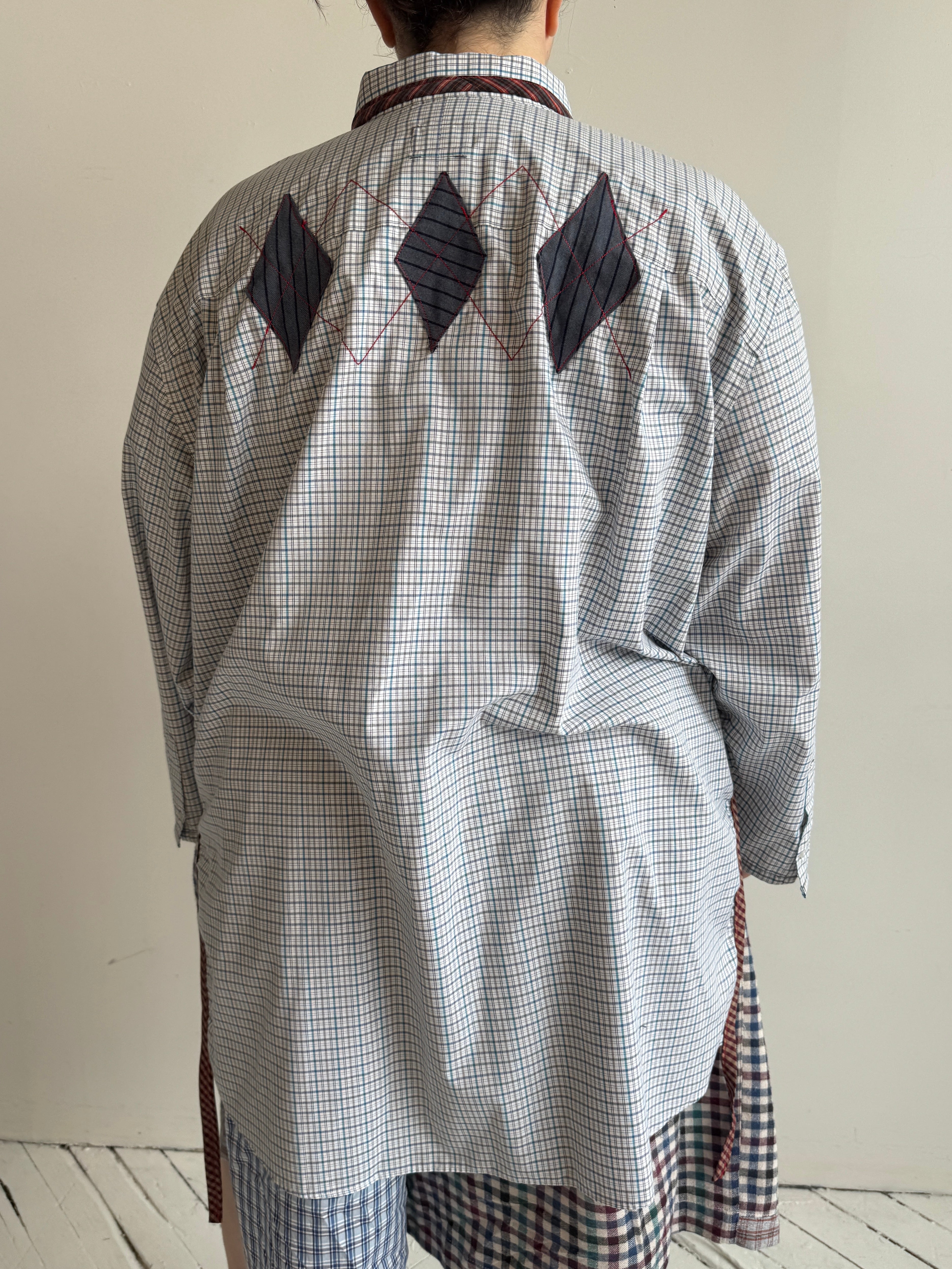 Tiberi x BRZ - Plaid Diamond Shirt (3X)