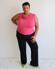 Vintage - Black Stretch Trousers (2X)