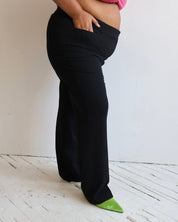 Vintage - Black Stretch Trousers (2X)