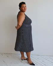 Vintage - Polka Dot Stretch Dress (1X/2X)