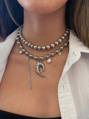 Shop Journal - Flame Jumbo Ball Chain Collar