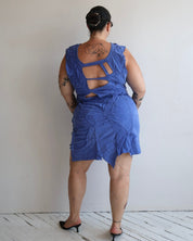 Alayna Roe - Periwinkle Scrap Dress (1X/2X)