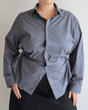 Nena Hansen - Slate Bungee Shirt (1X)