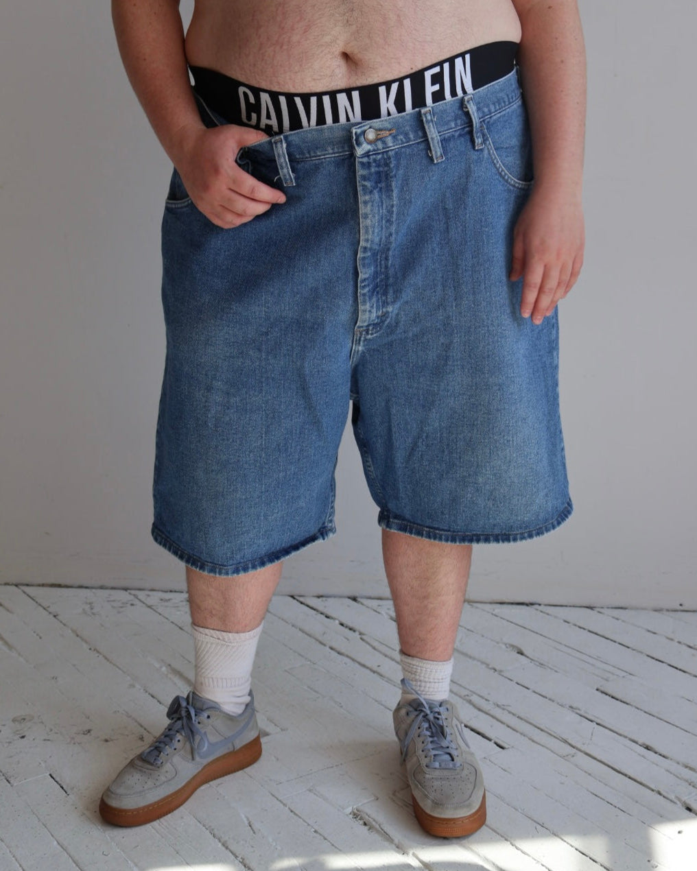 Vintage - Cotton Denim Shorts (2X)
