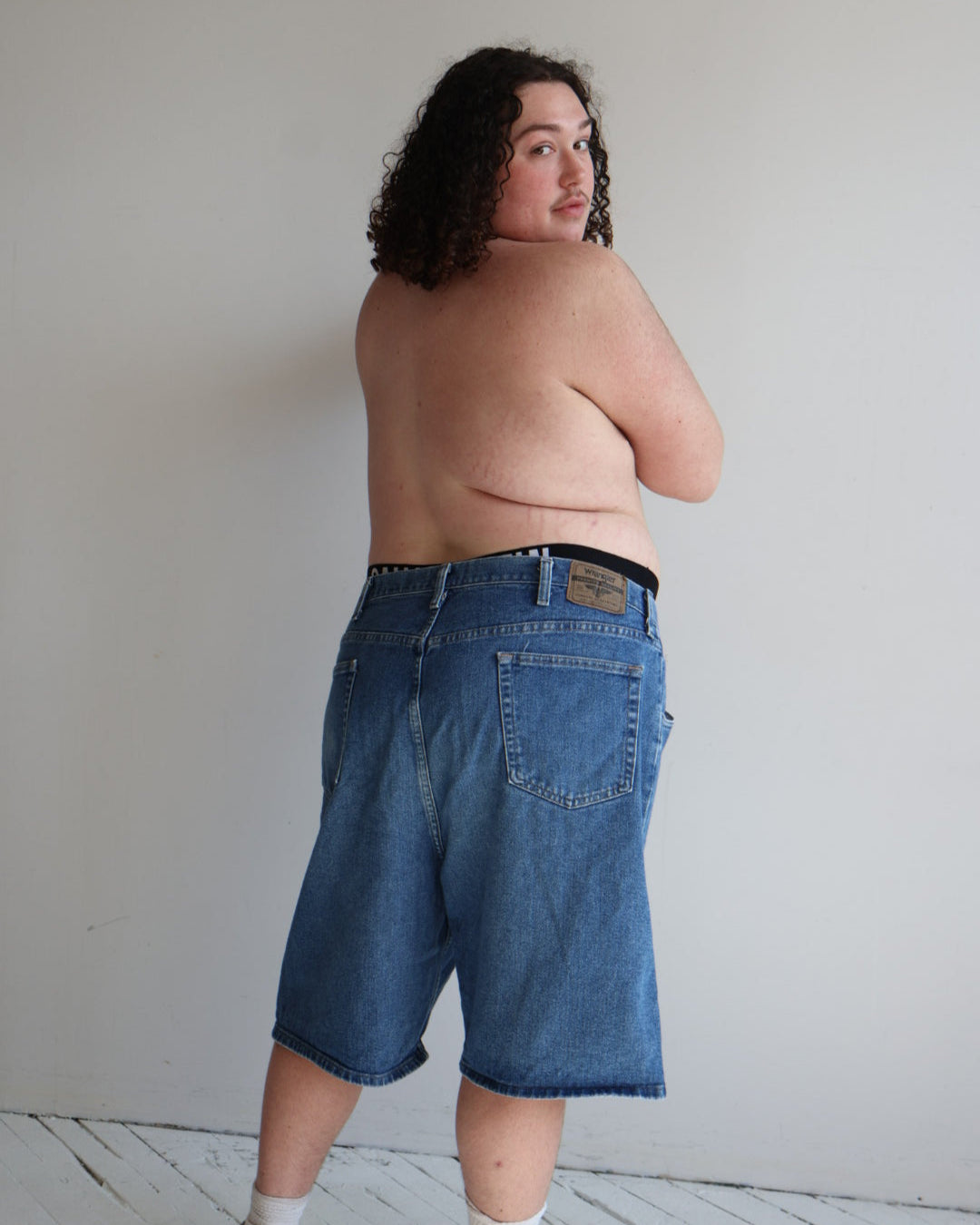 Vintage - Cotton Denim Shorts (2X)
