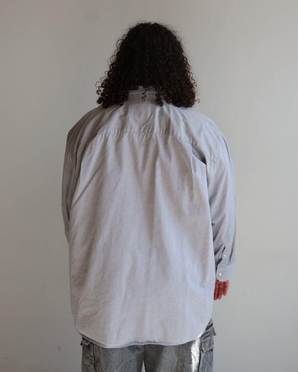 Maya x BRZ - Grey Spiral Button Down (3X)