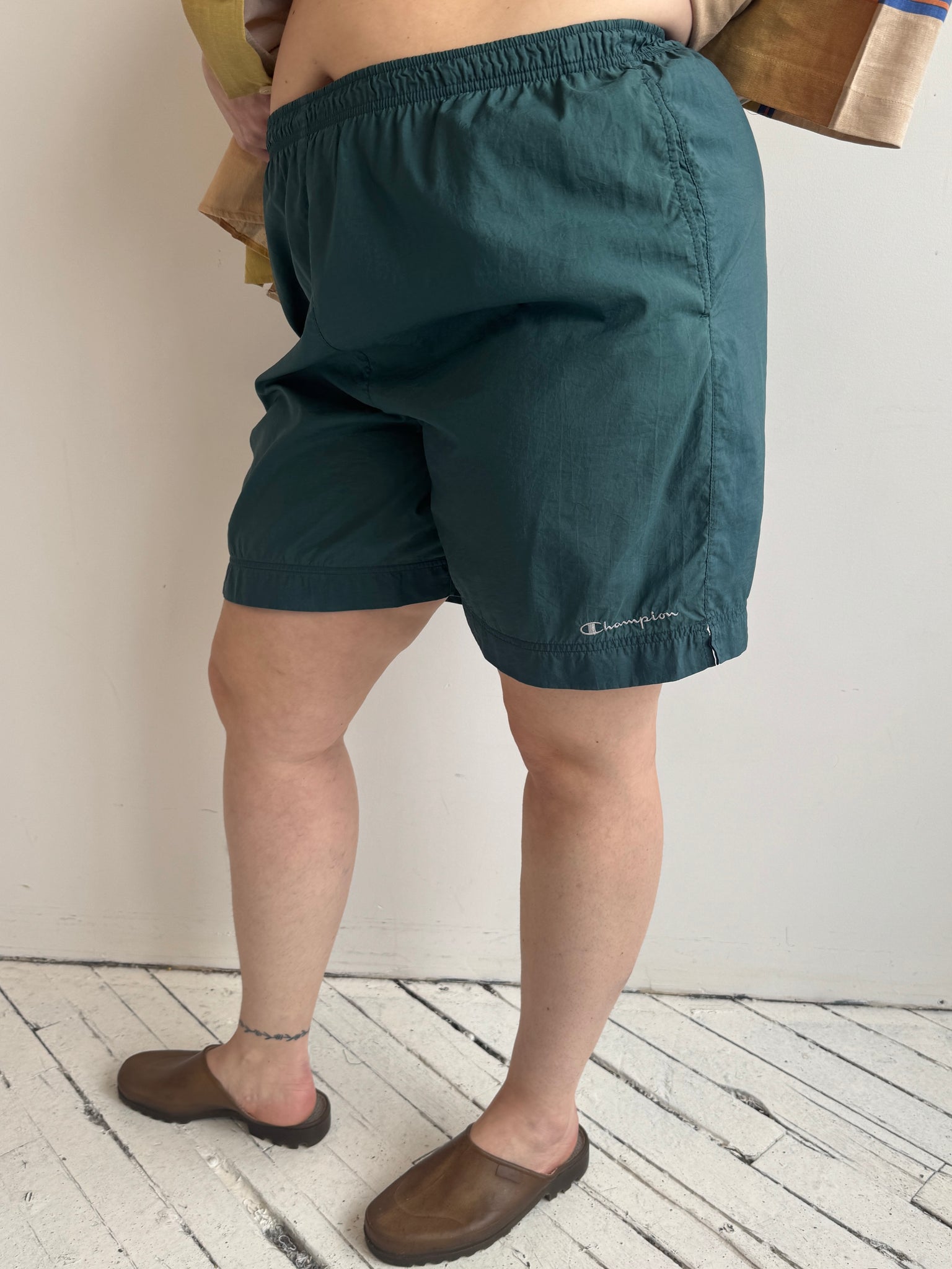 Vintage - Nylon Champion Shorts (1X/2X)