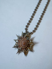 My Dearest World - Brown Spiral Shell Necklace