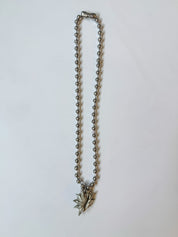 My Dearest World - Grey Shell Necklace