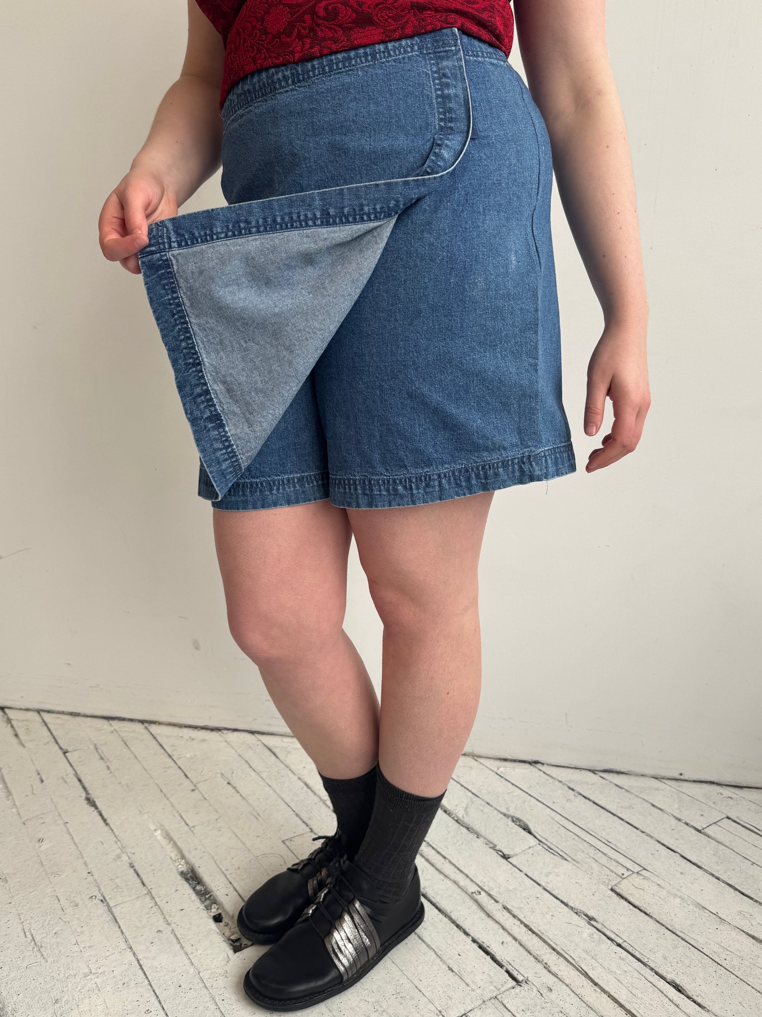 Vintage - Denim Skort (XL)