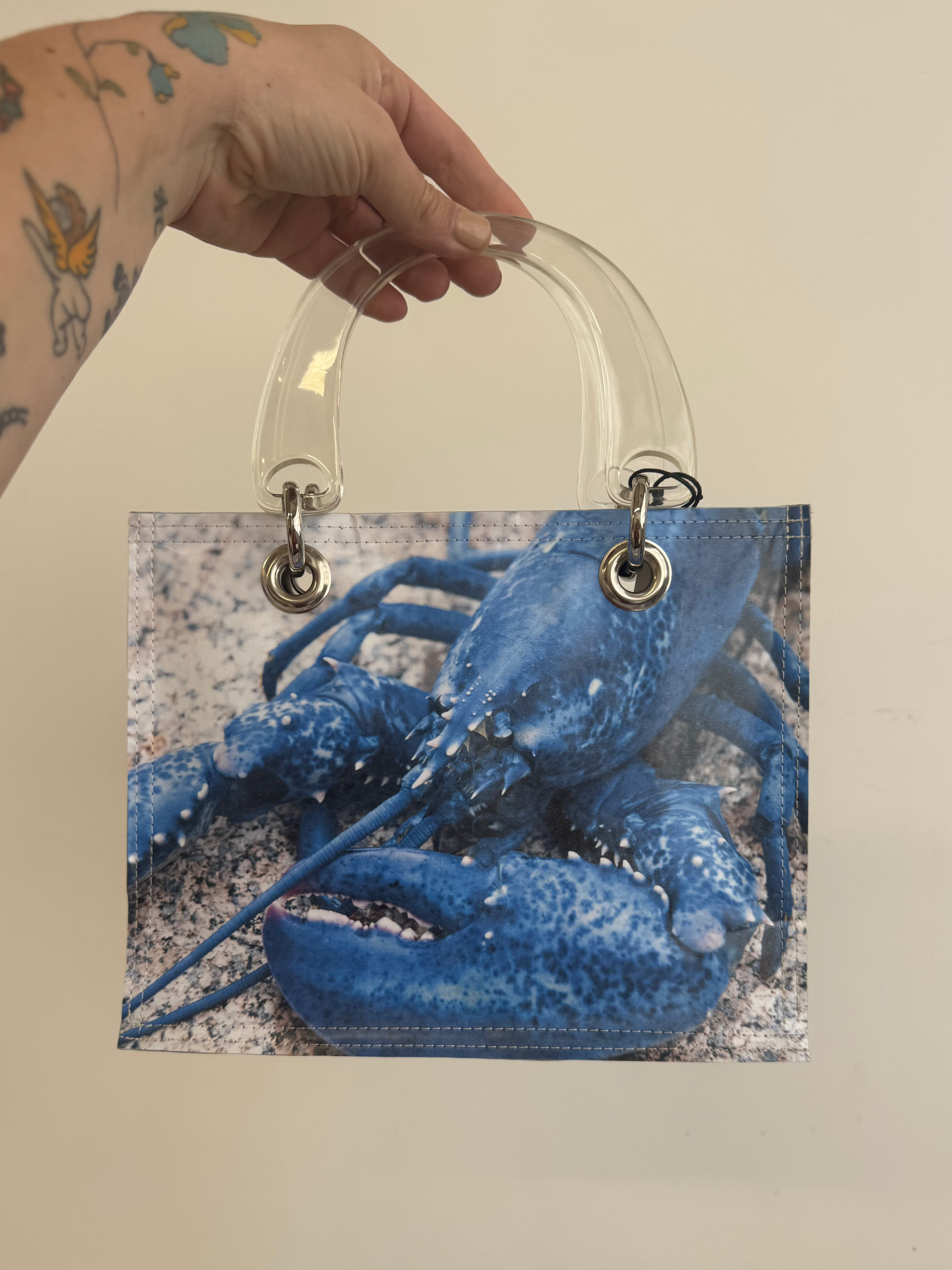 Couture Planet - Blue Lobster Bag