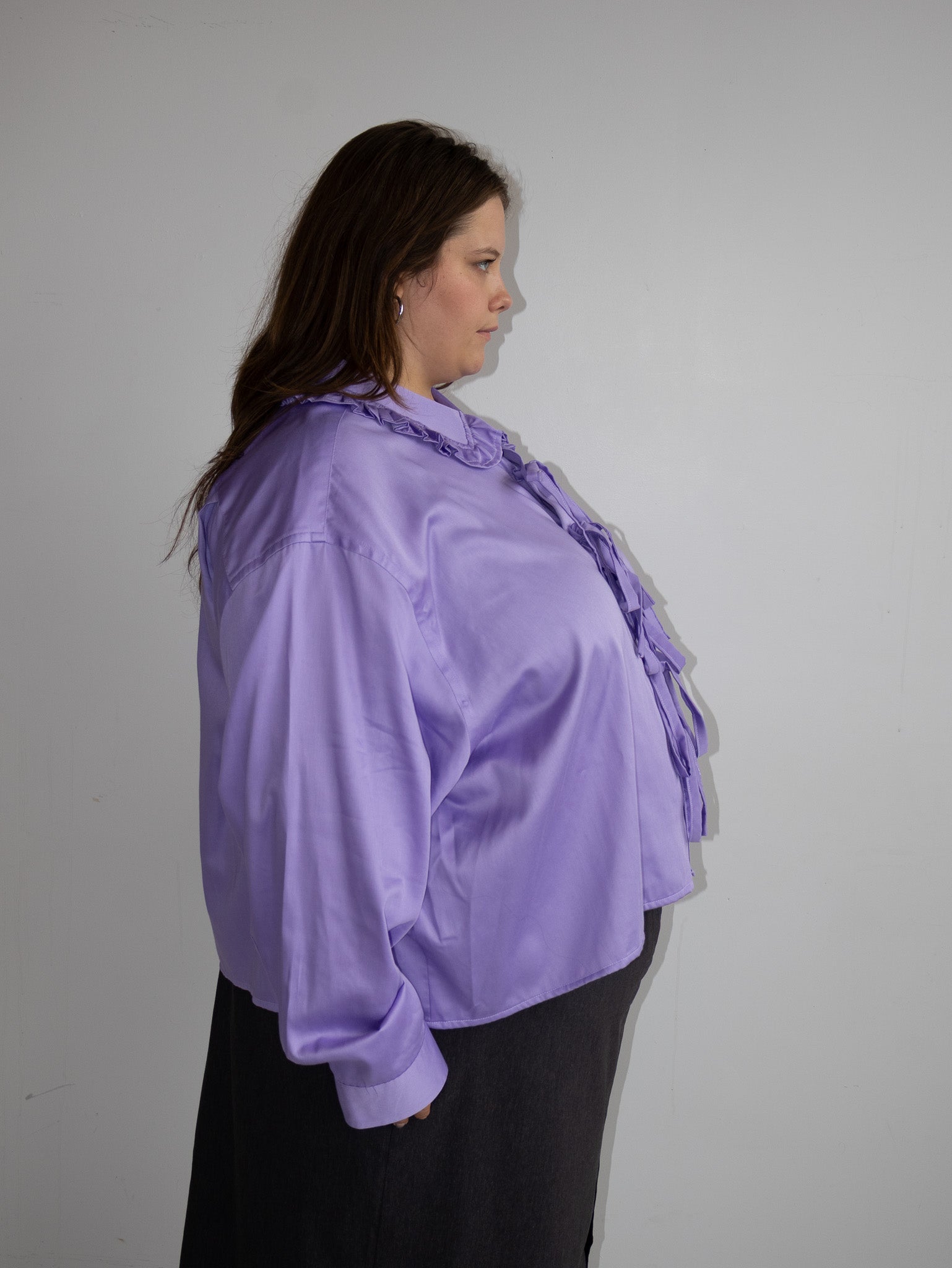 Grandpa's Shirts - Purple Miranda Shirt (4X/5X)